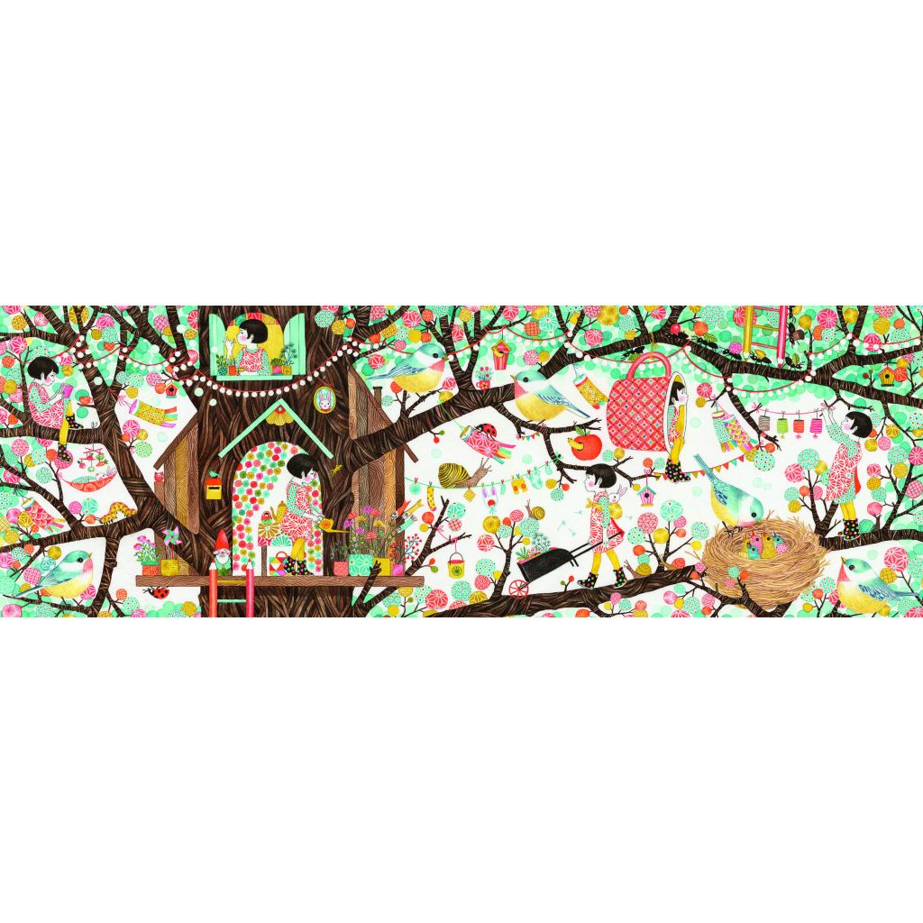 Puzzle - Cabane dans les arbres - 200 pcs