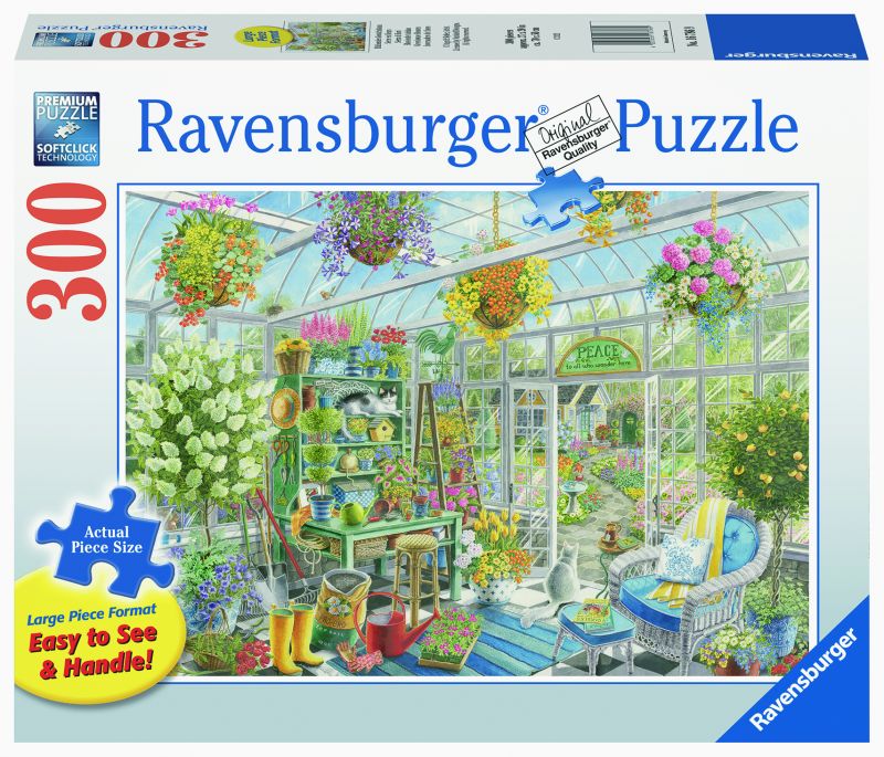 Puzzle - Le paradis des serres - 300 pcs (couverture)