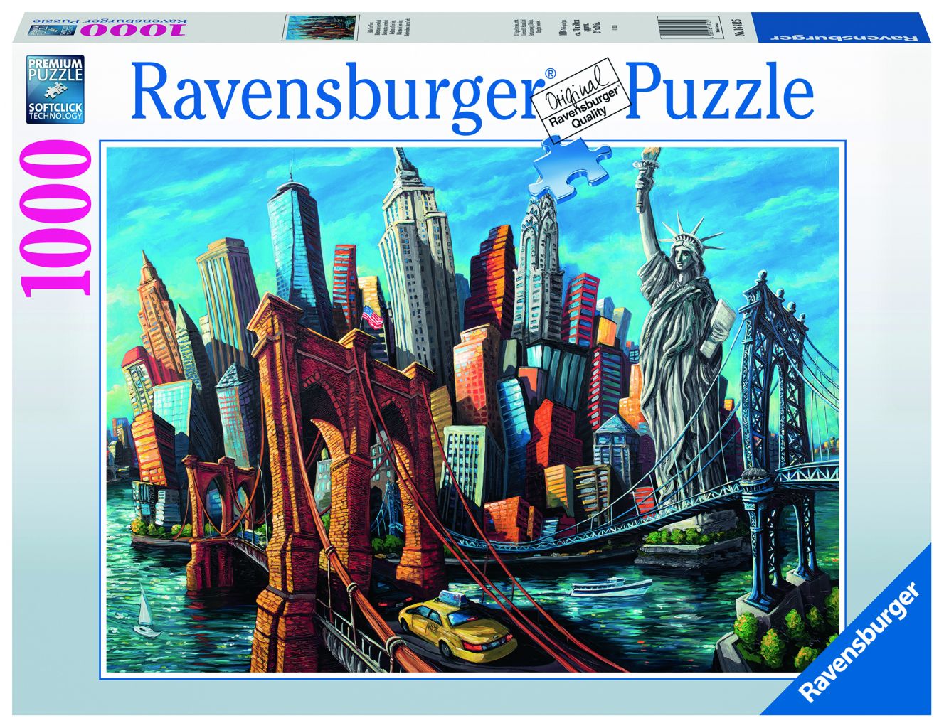 Puzzle - Bienvenue à New-York - 1000 pcs