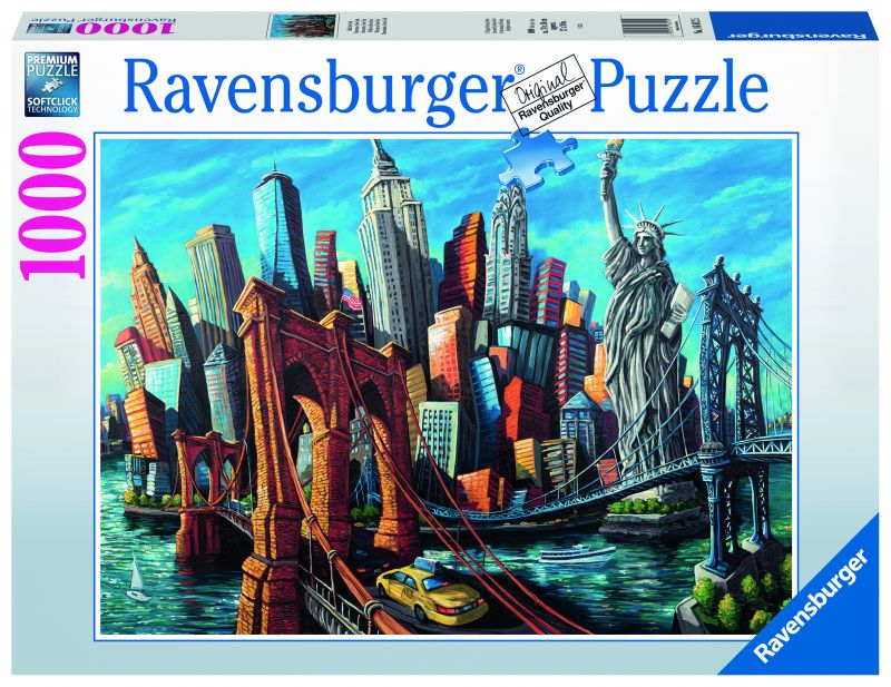 Puzzle - Bienvenue à New-York - 1000 pcs (couverture)