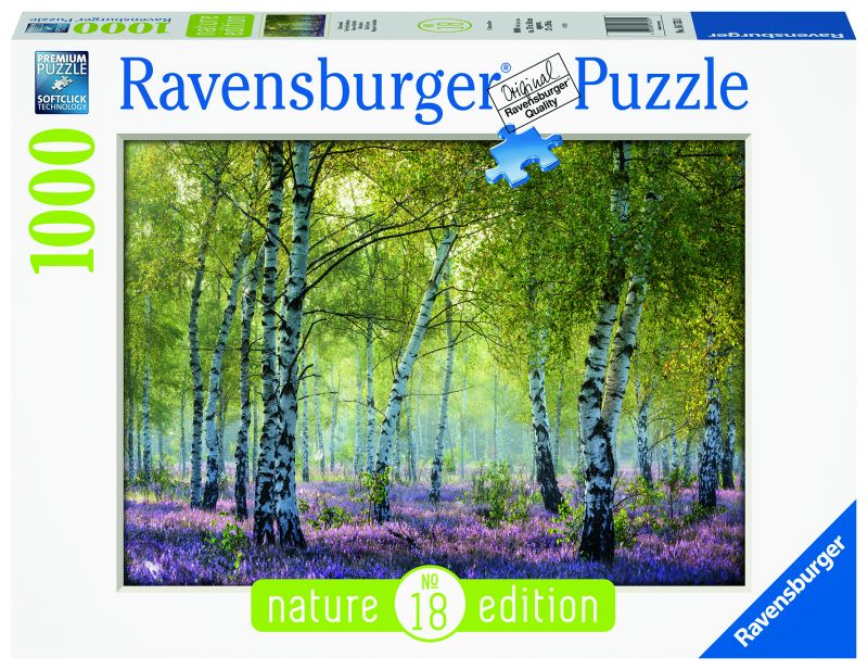 Puzzle - Forêt de bouleaux - 1000 pcs (couverture)