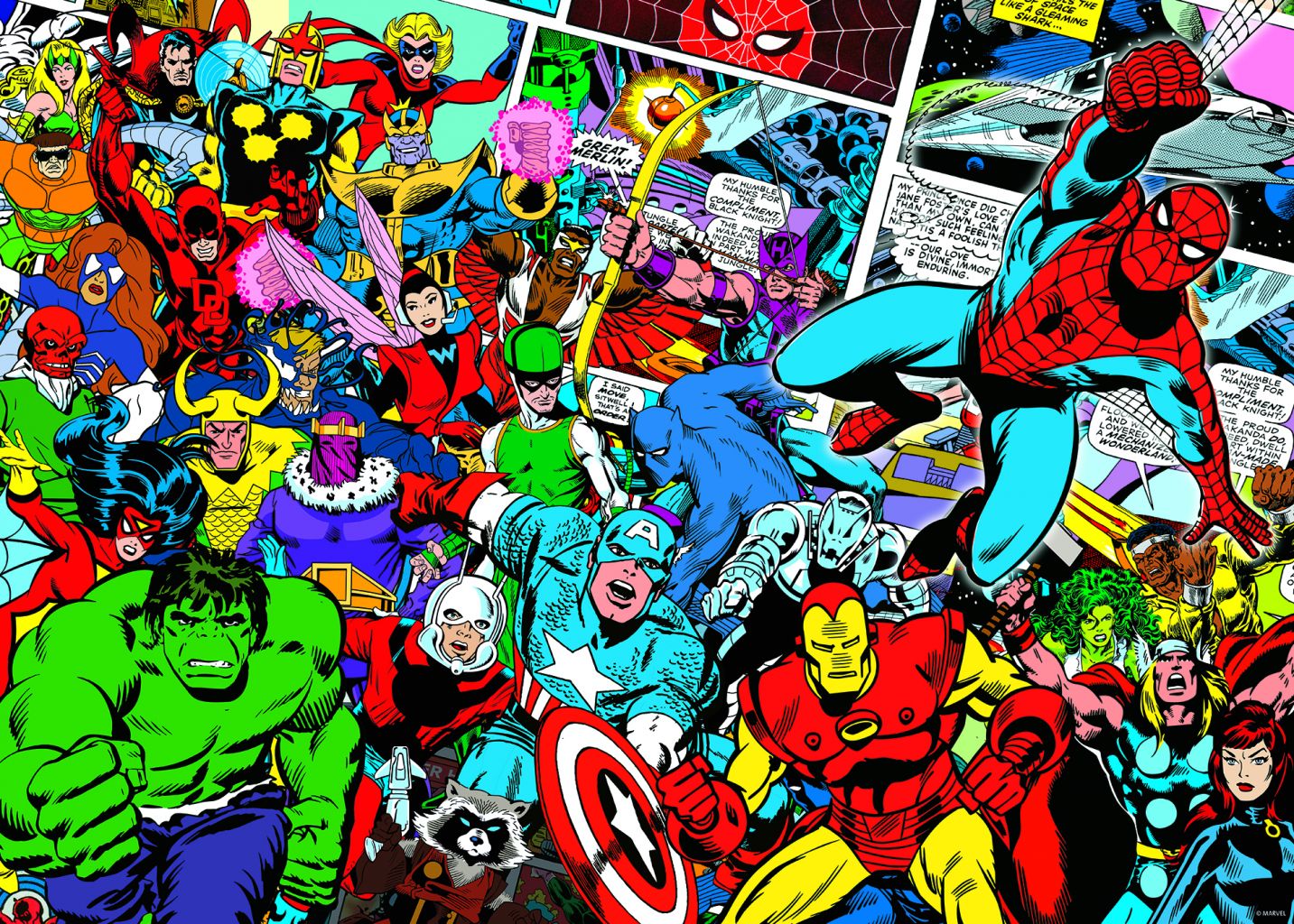 Puzzle - Marvel - 1000 pcs