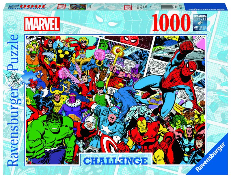 Puzzle - Marvel - 1000 pcs (couverture)