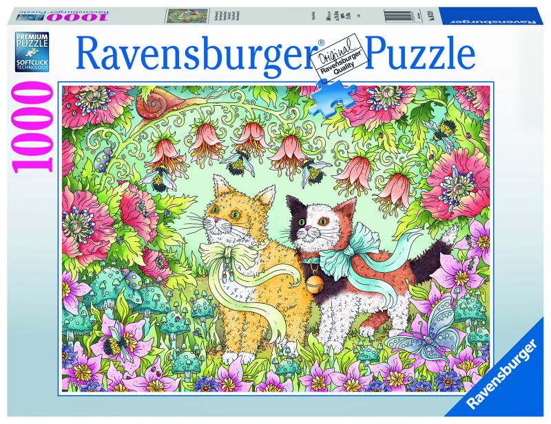 Puzzle - Amitiés de chats - 1000 pcs (couverture)