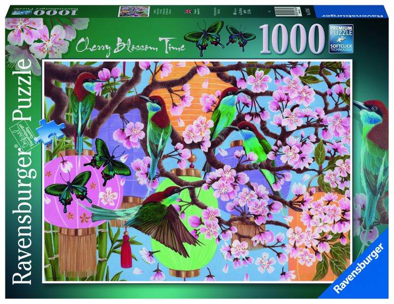 Puzzle - Cerisiers du japon en fleurs - 1000 pcs (couverture)