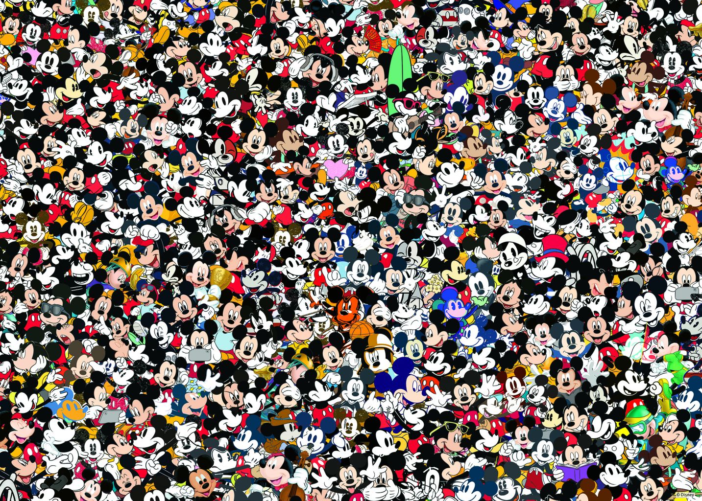 Puzzle - Challenge Mickey - 1000 pcs