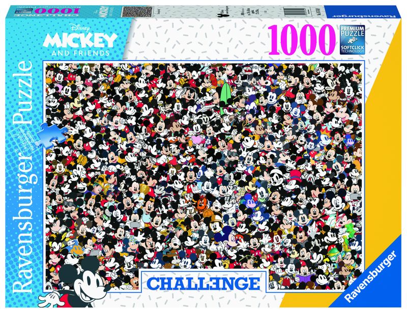 Puzzle - Challenge Mickey - 1000 pcs (couverture)