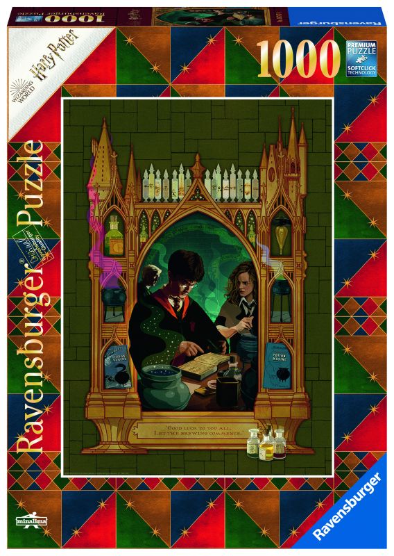 Puzzle - Harry Potter et Hermione - 1000 pcs (couverture)