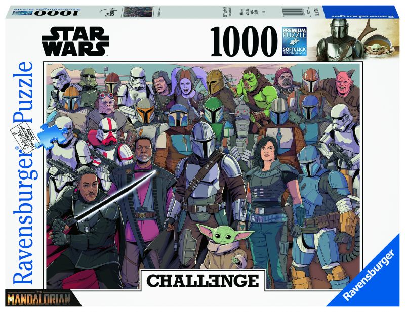Puzzle - Star Wars Yoda - 1000 pcs (couverture)