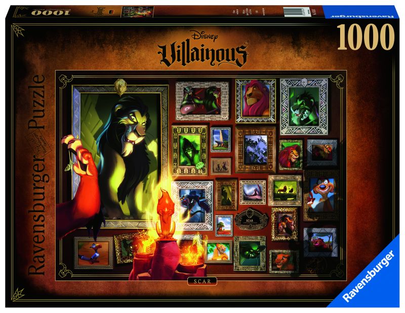 Puzzle - Scar Disney Villainous - 1000 pcs (couverture)