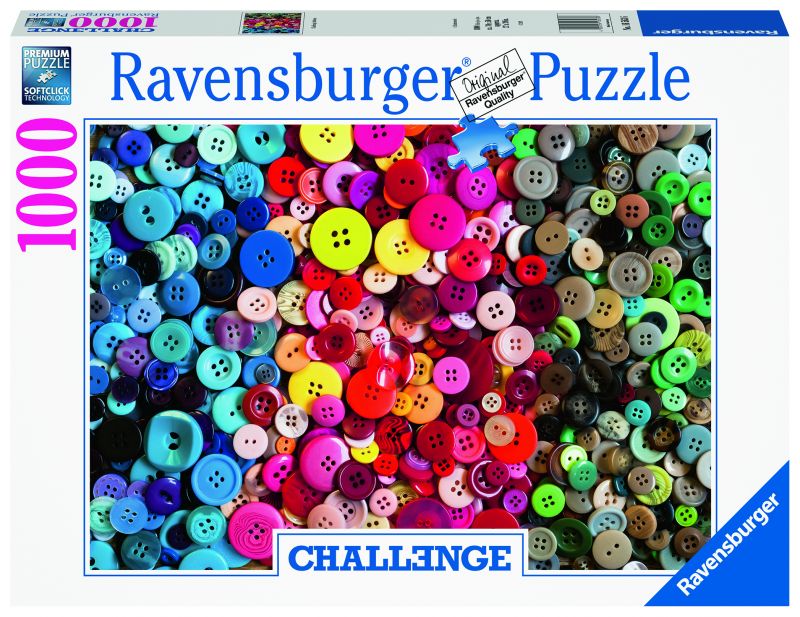 Puzzle - Challenge des boutons - 1000 pcs (couverture)