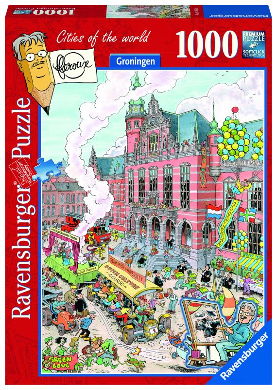 Puzzle - Ville de Groningen - 1000 pcs (couverture)