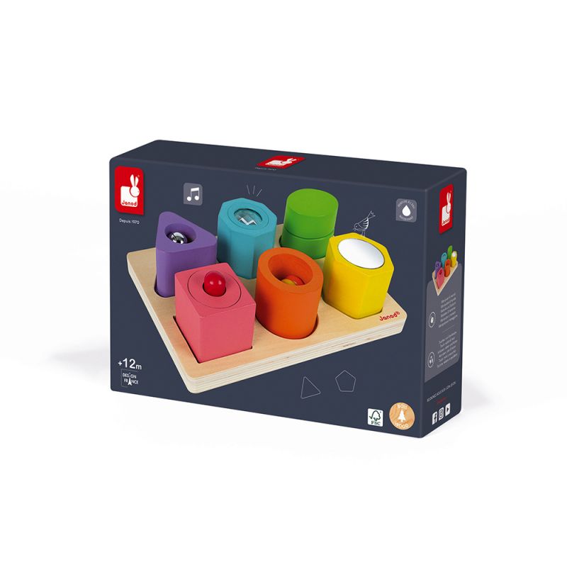 Puzzle - 6 cubes sensoriels (couverture)