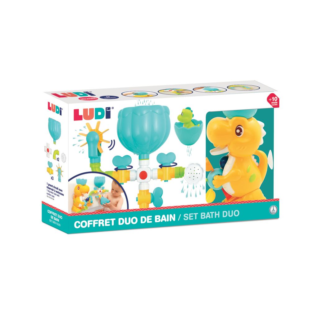 Coffret de bain Dino