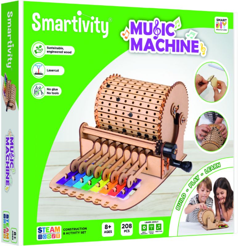 Smartivity Kit de modélisme Crée une boite à musique