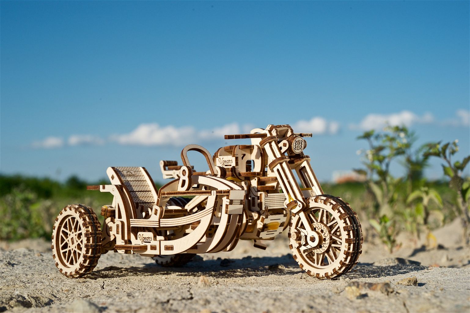 Maquette 3D en bois - Side Car