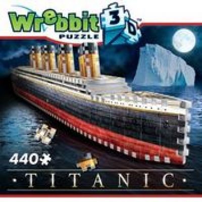 Puzzle 3D - Titanic - 440 pces (couverture)