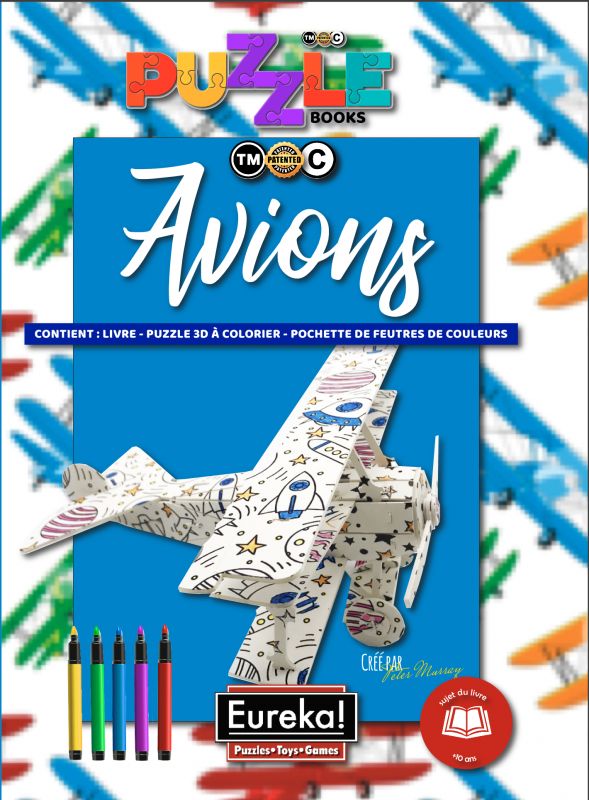 Puzzle - Books Avions (couverture)