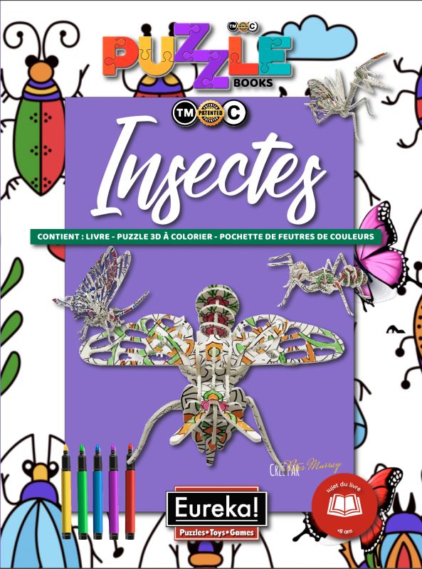 Puzzle books - Insectes (couverture)