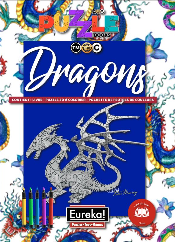 Puzzle books - Dragons (couverture)