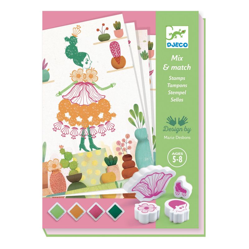 Tampons Mix & Match - Flower Girls (couverture)