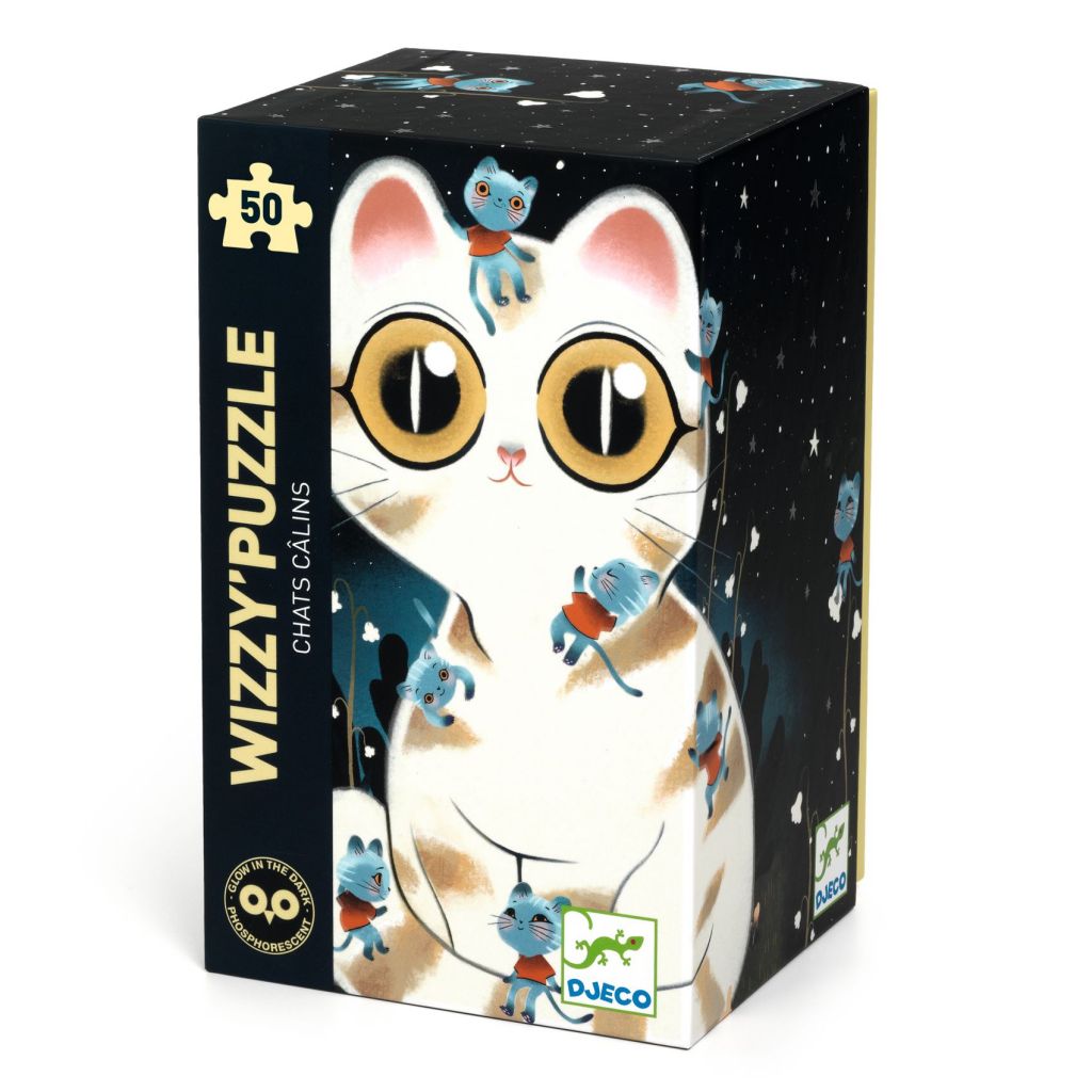 Puzzle Wizzy - Chats câlins - 50 pcs