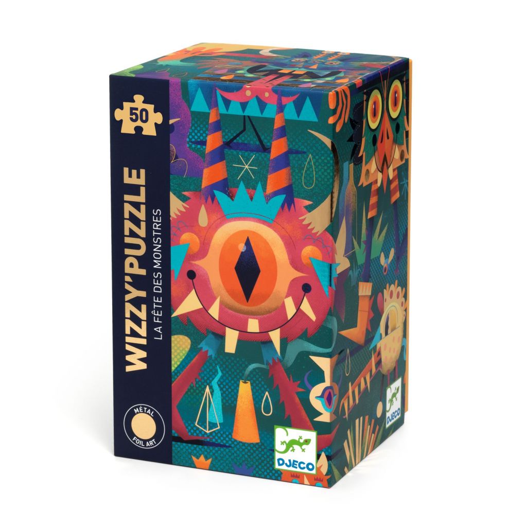 Puzzle Wizzy - La fête des monstres - 50 pcs