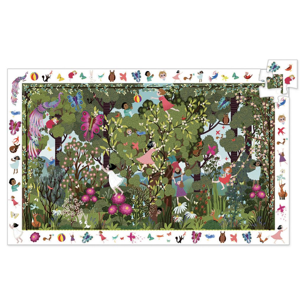 Puzzle - Jeux au jardin - 100 pcs