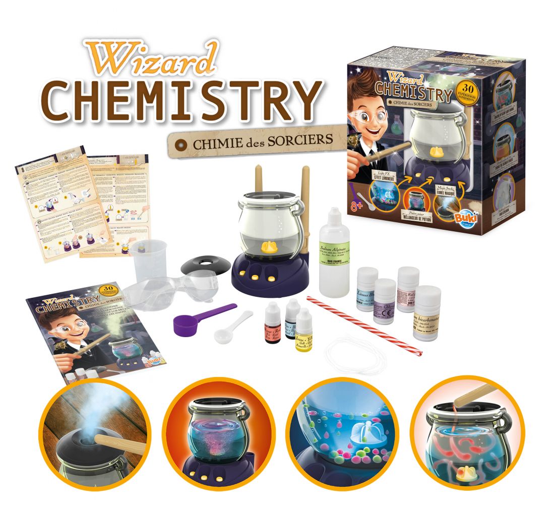 Kit d'expériences - La chimie des Potions