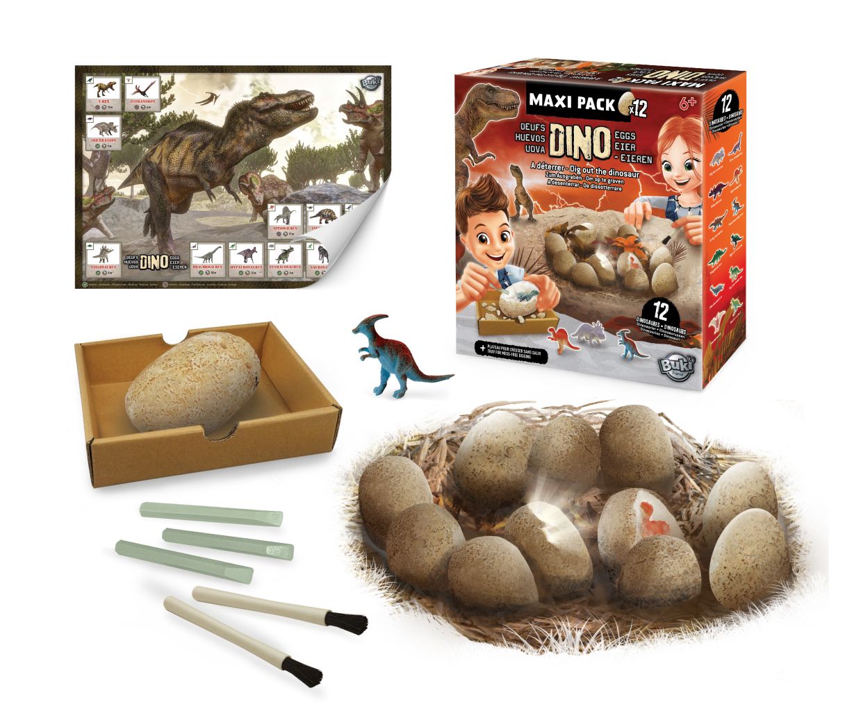 Dino Egg Maxi Pack