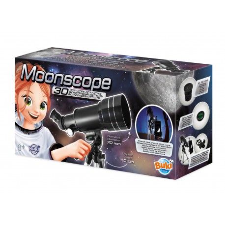Moonscope - Télescope lunaire 30 activités (couverture)