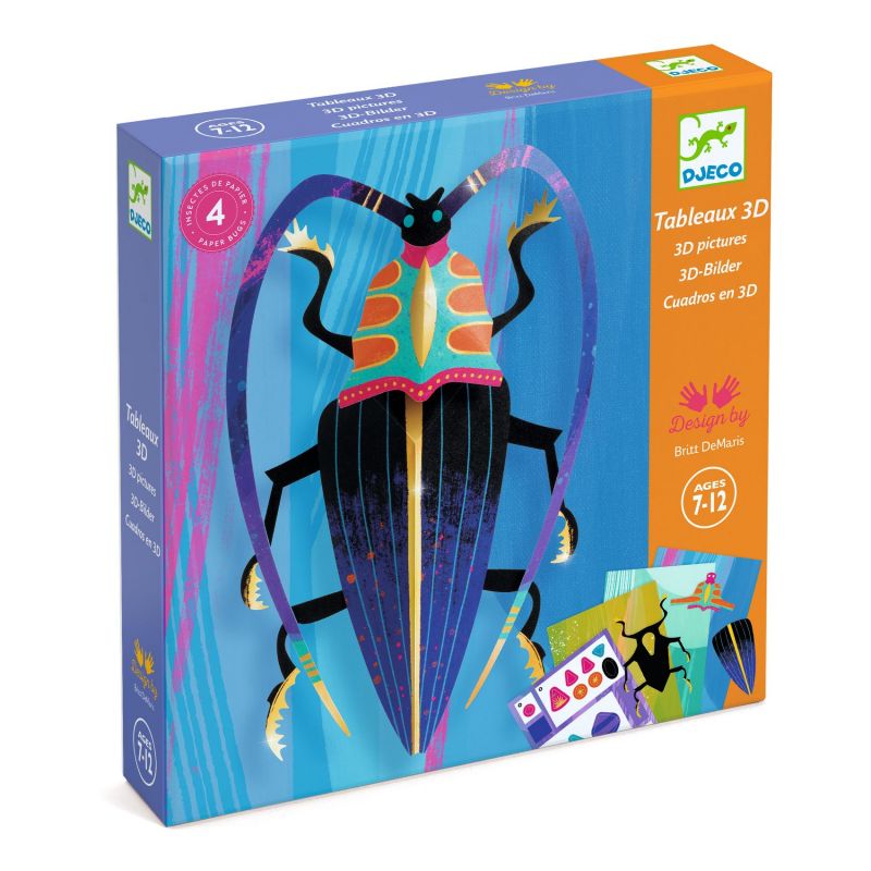 Activités papier - Paper Bugs 3D (couverture)