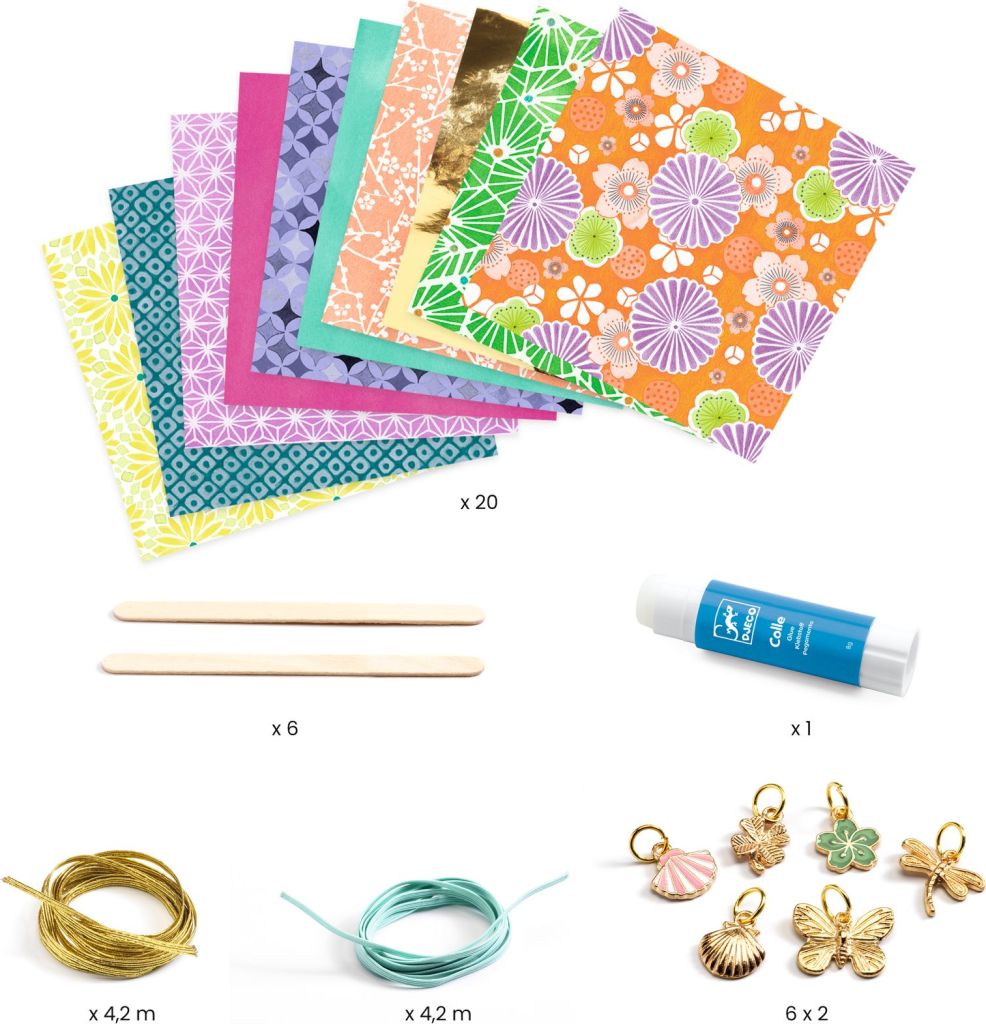 Do it yourself - Perles de papier et bracelets chics et dorés