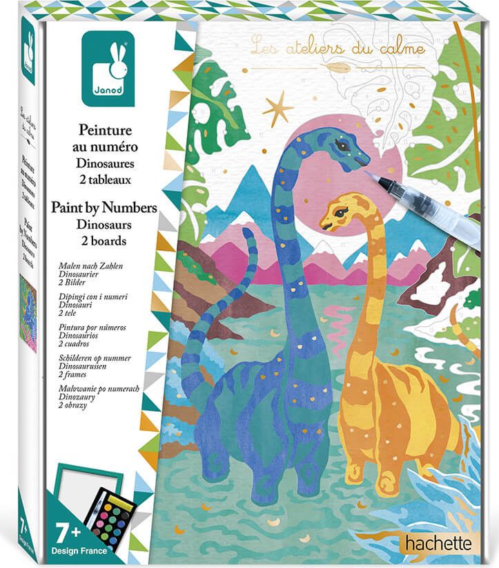 Peinture au numéro - Dinosaures
