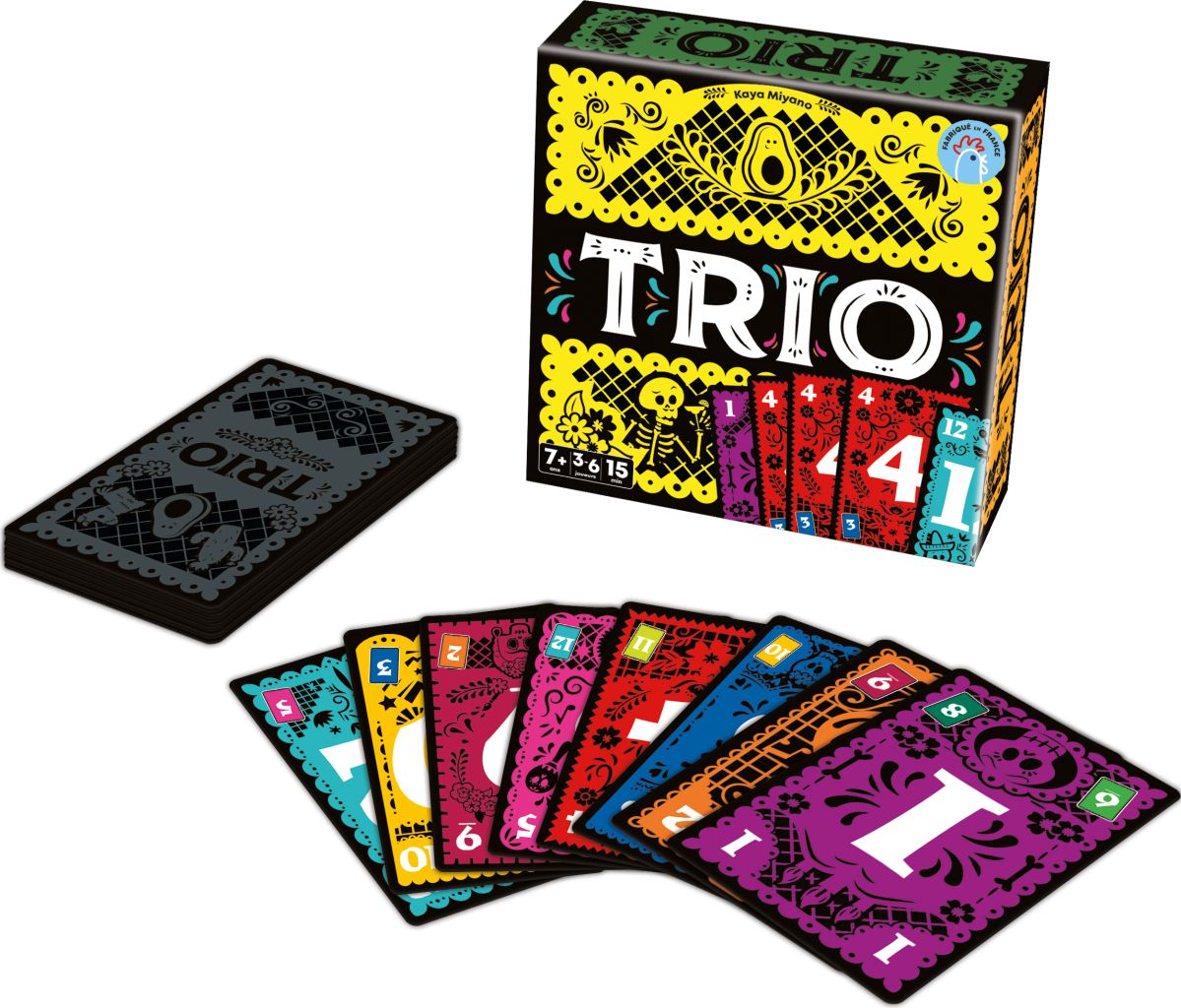 ② Trio de jeux de société — Jeux de société