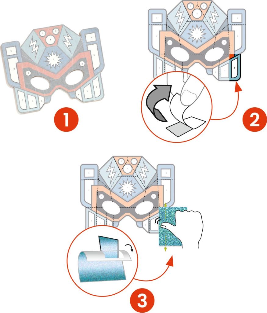 Do it yourself - Masques Super Robots