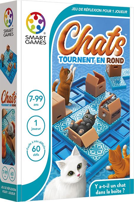 Chats tournent en rond