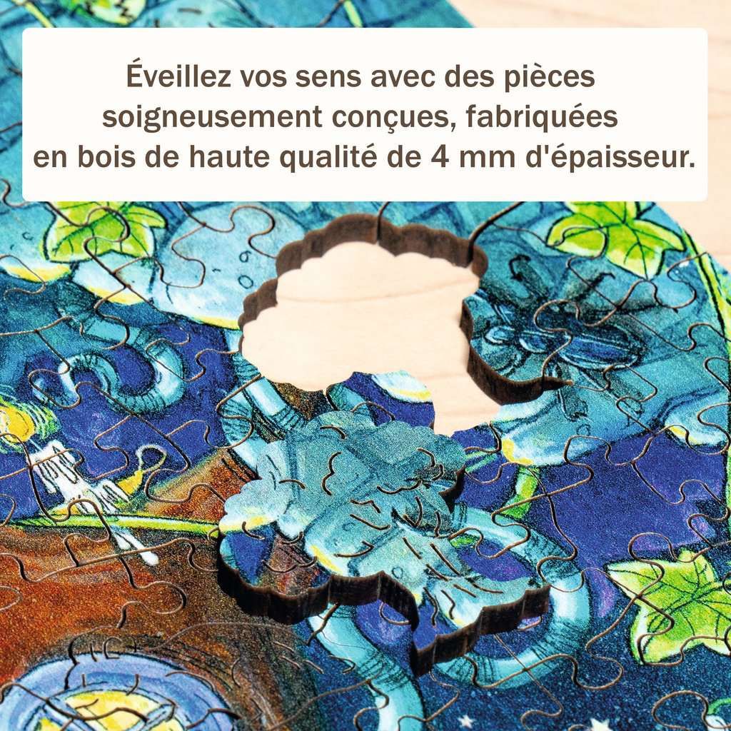 Puzzle en bois - Forêt - 500 pièces