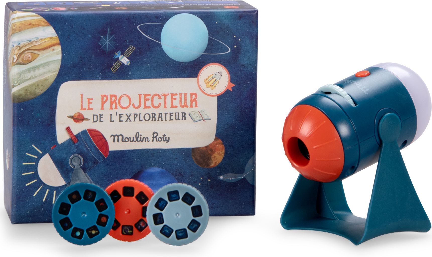 Projecteur de l'explorateur Le Jardin du Moulin