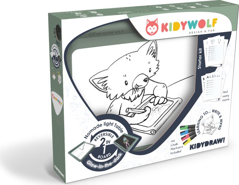 KIDYDRAW-PRO Tablette lumineuse - Kidywolf