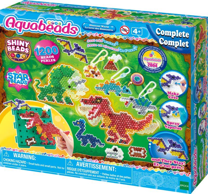 Aquabeads - La terre des dinosaures (couverture)