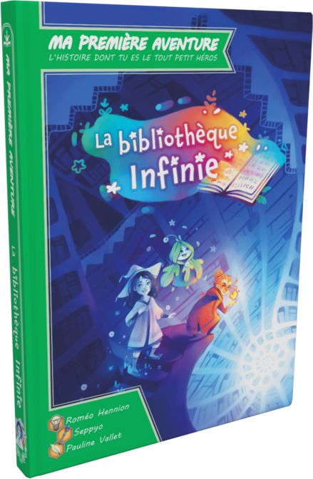Ma Première Aventure - La Bibliothèque Infinie (couverture)