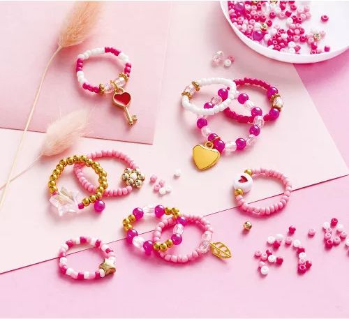 10 bagues en perles Lovely à créer