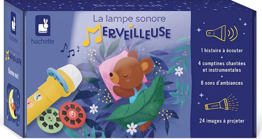 Lampe Sonore Merveilleuse - Bonne nuit