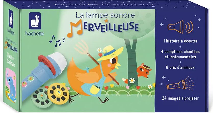 Lampe Sonore Merveilleuse - Les Animaux