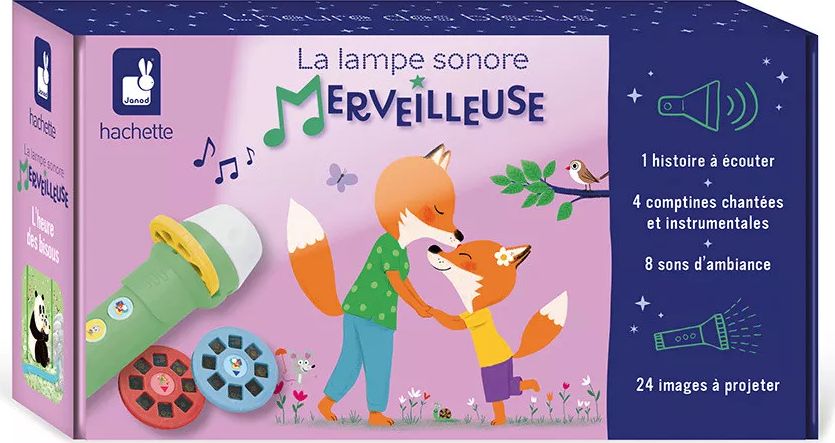 Lampe Sonore Merveilleuse - L'heure des Bisous