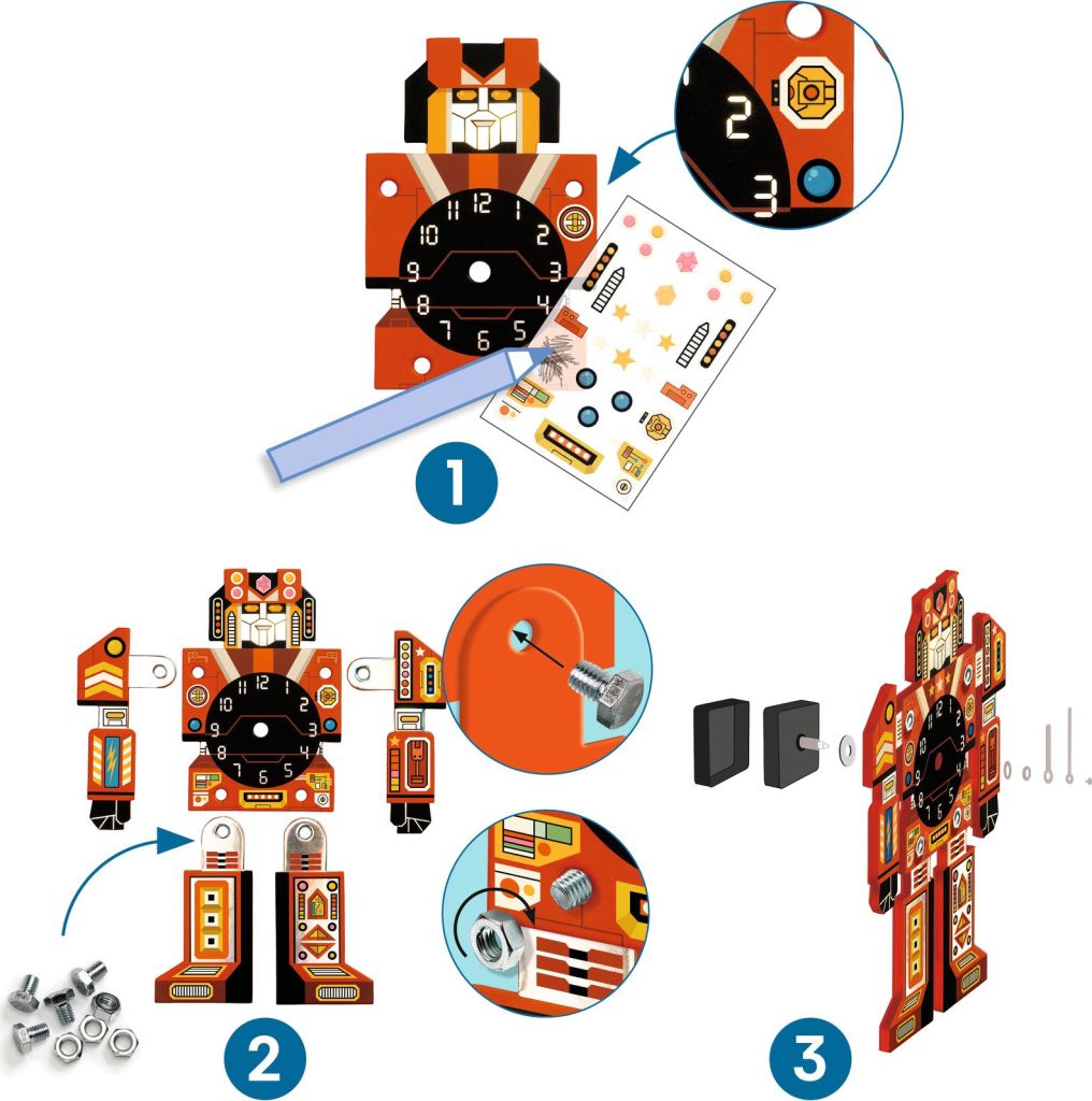 Do it yourself - Horloge à créer - Robotime