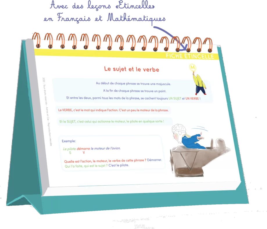 Etoilium - Chevalet 5-8 ans Français et Math