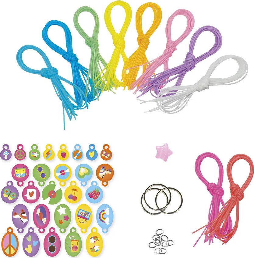Scoubidous Peace & Love - 50 fils