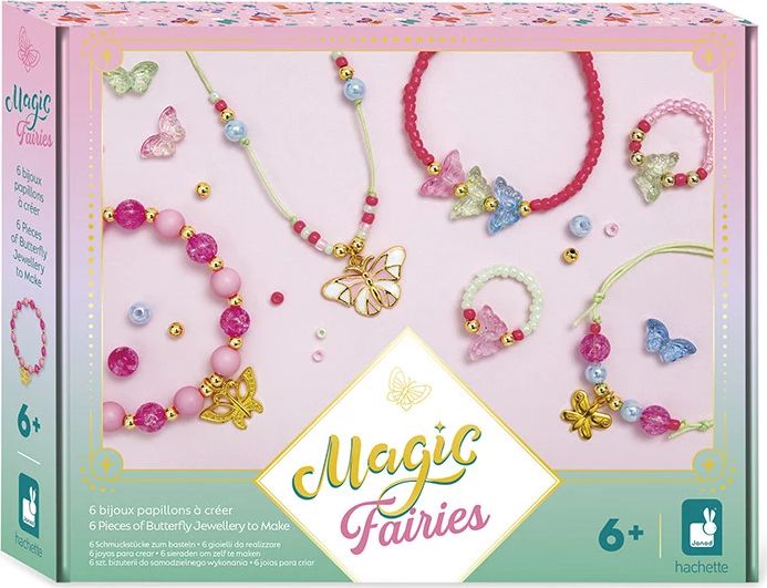 Magic Fairies - 6 bijoux jolis Papillons